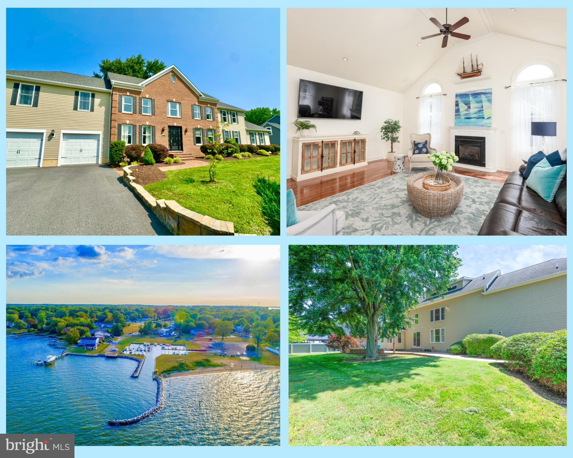 Sometimes, bigger IS better- THE BEST VALUE per square foot in all of Stevensville just got better! Start summer right in this STUNNING, Custom-built colonial boasting nearly 4800 SF on nearly 1/2 acre in coveted Cloverfields community with unmatched amenities including: sandy beach, over-sized pool, double boat ramp, sports court & more- all for only $200/YEAR!! Stately colonial features 9' ceilings on main & upper levels, hardwood flooring on both main & upper levels, large living spaces, gourmet kitchen w/ large island, kitchen table space with ample natural light, gleaming granite countertops & ample cabinetry flows into family room with cathedral ceilings, gas fireplace & abundant room to relax & entertain. Separate dining room, living room/office. Hotel-like primary suite with two walk-in-closets, separate soaking tub & shower & ample space to unwind. 4 upper-level bedrooms - each with en-suite baths & walk-in-closets. Finished 3rd-level affords ample space to play & entertain! Zoned heating & air and on-demand water-heater. Paver patio & fenced backyard! 672 SF over-sized garage w/ 50 amp outlets for EV's! Hybrid propane/electric HVAC replaced 2017. Assumable VA loan @ 3.87%!! Just 5 mins from the Bay Bridge, 20 mins from Annapolis, 1-hr from DC- work & play in style at this SPACIOUS Kent Island value! Waterfront restaurants, parks, trails & shops make Kent Island your daily destination for relaxation & play, close to major commuting routes. Hurry to see this stand-out VALUE! Check out the fly-through virtual tour!