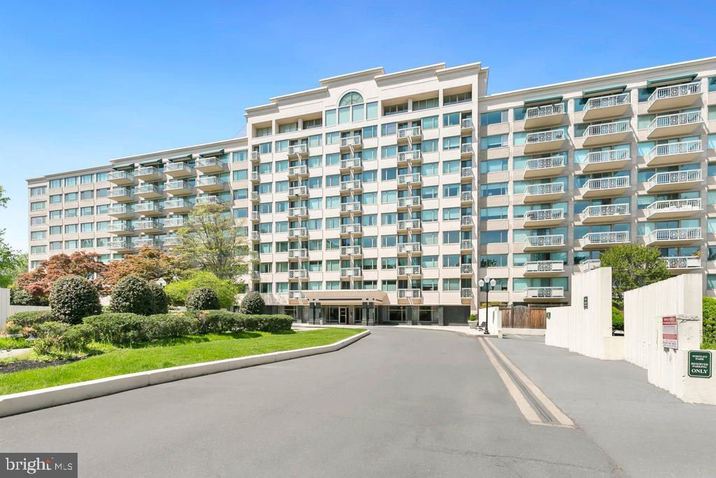 This sun-filled and beautifully updated 2-bedroom, 2.5-bath end unit offers 1,756 square feet of spacious, single-level living in the sought-after Whitley Park community. With an abundance of natural light from expansive walls of windows—including an extra wall of windows exclusive to end units—this home boasts a bright and welcoming atmosphere throughout. Open-concept living and dining area features newly refinished genuine hardwood floors, complemented by freshly painted walls and ceilings for a crisp, modern finish and an outdoor balcony. The versatile office/study den also enjoys hardwood flooring and a full-wall of built-in shelving, with abundant sunlight. The eat-in kitchen includes generous cabinetry and granite countertops. All kitchen and laundry appliances are brand-new and come with extended warranties. The primary suite is a true retreat, complete with a full wall unit of shelving and drawers, as well as a large walk-in closet with custom shelving, a linen closet, and a spa-like ensuite bath featuring a Jacuzzi tub and separate glass-enclosed shower. The second bedroom also enjoys its own ensuite bath, ideal for guests or multi-generational living. Brand-new carpet adds comfort to the bedroom and hallway areas. Additional features include a reserved underground parking space, a personal locked storage unit on the lower level, and ample above-ground parking for additional cars. Residents of Whitley Park enjoy an impressive suite of amenities including an elegant lobby, full concierge service, outdoor Olympic-sized pool, year-round tennis courts (open-air in summer and climate-controlled in winter), a fully equipped fitness center with showers and sauna, library, party room, basic cable and more. The community is pet-friendly and exceptionally well-managed. The monthly condo fee covers water, sewer, common area maintenance, lawn care, snow and trash removal, health club access, on-site management—and even HVAC maintenance, repair, and replacement. Perfectly located, it directly connects to the four-mile-long Bethesda Trolley Hiking and Biking Trail, and is just minutes from the Grosvenor Metro, Rockville Pike, parks, dining, shopping, and I-495, this home combines luxurious, low-maintenance living with unbeatable convenience. Don’t miss this rare opportunity to own one of Whitley Park’s finest homes—schedule your private tour today! “MORTGAGE SAVINGS MAY BE AVAILABLE FOR BUYERS OF THIS LISTING.”