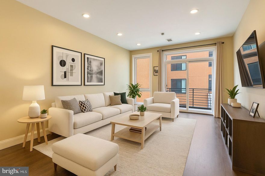 Experience modern city living in this stunning 3-bedroom, 2.5-bathroom condo, ideally situated in the heart of Francisville. The open-concept main level features a stylish kitchen with granite countertops, stainless steel appliances, ample cabinet space, and a breakfast bar—perfect for casual dining. The kitchen seamlessly flows into the spacious dining and living area, which boasts a Juliet balcony, allowing for fresh air and natural light.
Upstairs, you'll find three generously sized bedrooms and two full bathrooms, including a serene primary suite with ample closet space. A striking spiral staircase leads to the expansive private rooftop deck, offering breathtaking city views—ideal for relaxing or entertaining.
Additional highlights include in-unit laundry, contemporary finishes, and a prime location just steps from The Met Philadelphia, Fairmount, and The Art Museum. With easy access to top dining, shopping, wellness activities, and public transit routes to Center City, South Philly, and Northern Liberties, this home provides the perfect balance of style, comfort, and convenience.