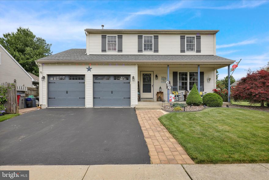 Situated on a large corner lot in Heidelberg Run East and located in the Conrad Weiser School District, 405 S Sandy Ln has been well cared for with several major updates already completed. The kitchen was fully remodeled in 2022 with custom cabinetry, and the bathrooms have also been updated. Other improvements include a new roof in 2020 and a natural gas water heater installed in 2025. Efficient gas heat and central A/C help keep utility costs manageable year-round.

The finished basement adds extra living space for a family room, office, gym, or playroom. Outside, the large covered patio is a great spot for relaxing or entertaining. A storage shed provides extra room for tools and lawn equipment, helping keep the garage open for parking and storage, while the corner lot allows for plenty of on-street parking for guests. Conveniently located close to shopping, restaurants, and major routes. Book your showing today before it's gone!