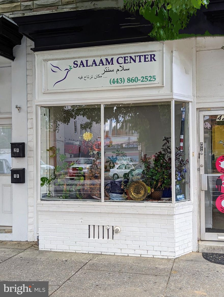 Do You hear that Sound? That's Opportunity Knocking...This 2 Unit Mixed Use  Property located  in the Heart of the Booming Highlandtown Revitalization District with a Projected 11.5% Cap Rate will be an Awesome addition to your Portfolio . Main Level is Rented by a long term Commercial Tenant. Upper Level ( vacant)
is a Wonderfully Spacious 1 Bedroom apartment. Multiple Rehabs currently right on this block. Moments away from the Vibrant Brewers Hill and Canton Waterfront as Well as the John Hopkins Bayview Campus and the Brand New Yard 56. Easy Access to 95. The Time has never been better to invest. Bring your Offers!