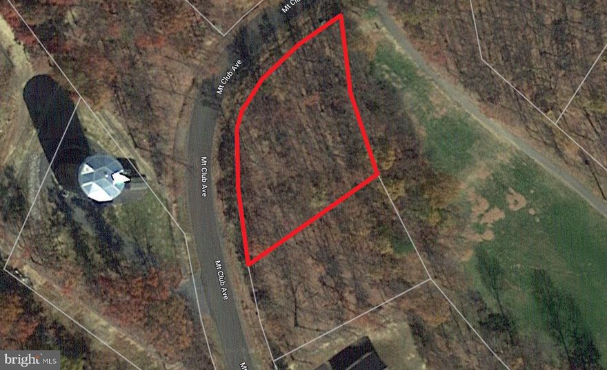 Build your dream home HERE! This .39 Acre Lot in The Mountain Club of Rawlings Subdivision backs to Hole 6 at Fore Sisters Golf Course, has access to public water supply and public sewer, and