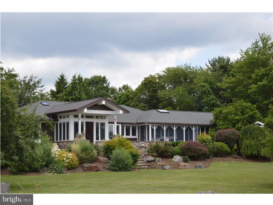 Rare opportunity to own a 5 acre horse farm in Radnor Hunt with lovingly maintained and upgraded 3 bedroom, 3 bath craftsman bungalow with secluded swimming pool. Fenced pasture, 7 stall barn with wash stall, half bath, 100 x 200 ring with custom footing.  The land is open, high elevation on a very desirable Radnor Hunt street. Hack directly into the surrounding open space Willistown Township is so well known for and just minutes to Radnor Hunt. For the non-euqestrian the location, elevation, lovely home and views make this a fabulous country retreat.  Possible boarding income.