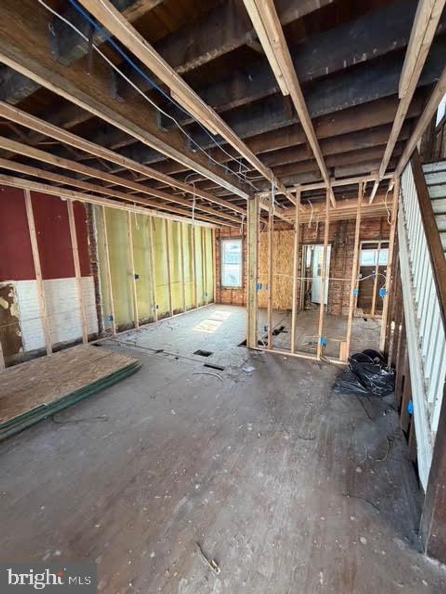 Shell/rehab investor opportunity in Wilmington! This 3 bed/1bath property in Wilmington just needs the final touches to make it home! All major systems have been updated to include: new roof, new windows, new HVAC, new electrical and plumbing, framed out. Financing needed is cash, hard money or a reno loan. Schedule your tour today!