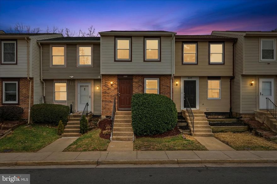 Renovated move-in ready townhome in Hunington Ridge!  The main level boasts an updated kitchen with stainless steel appliances, granite countertops, and tile backsplash, a dining area, and a family room. The upper level has 2 large bedrooms and a beautifully renovated bathroom. The lower level has a spacious recreation room, half bath, laundry, and a utility room.  It walks out to the backyard, which is fully fenced for your kids or pets and includes a storage shed.  Fresh, neutral paint throughout with lots of natural light! 
<br>
New roof (2021), HVAC (2023),  $10k+ worth of new windows (2023), backyard fence (2021),  dishwasher (2021),  child-safe (no strings) Levolor blinds (2021), basement door (2025), flooring (2021), and lighting (2021).  
<br> Wonderful community amenities with Sugarland Run HOA: Community Center, Willow Lake, over 26 miles of scenic walking paths, large outdoor pool w/ diving & a kiddie pool for your toddlers!  Tennis, pickleball, volleyball, basketball, tot lots/large playground, & multi-purpose athletic field. Rental of the community center is also available. 
<br> Minutes to major commuter routes, shopping, and restaurants.  Less than 10 miles to IAD airport and the metro station.
<BR>
** OPEN HOUSE on Saturday, January 17th from 2-4pm. **