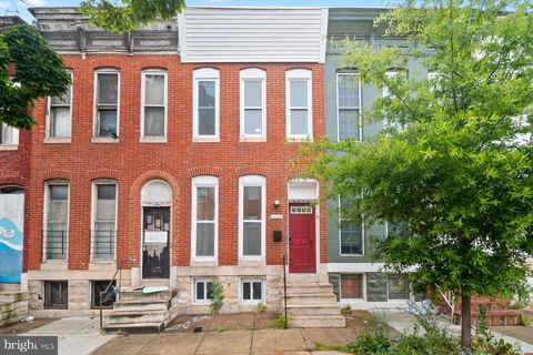 Townhouse For Rent - 1440 Aisquith Street<br/> BALTIMORE, MD 21202