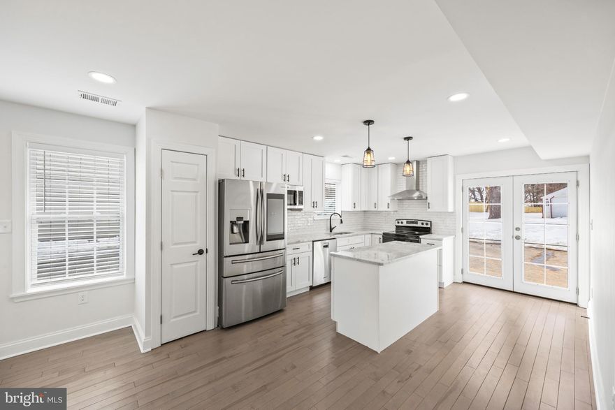 All new and expanded ready for new owner! Fabulous renovation from top to bottom with over 1,500sf addition. Sun filled 4 bedroom, 3.5 bath, 3 level. Large yard with privacy fence and plenty of storage. Convenient location on Ridge Rd close to commuter routes, shopping, groceries, and so much more! Check out the virtual tour!