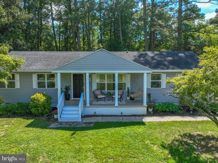 Welcome to this charming 3-bedroom, 2-bath home nestled in a peaceful country setting, just minutes from downtown Pocomoke’s shopping, dining, and entertainment. Enjoy the benefits of no city taxes while still being close to town conveniences.

This property features a beautiful front porch perfect for relaxing evenings, along with unobstructed sunset views across the street. The fenced rear yard is ideal for pets or animals, and two storage sheds provide ample space for tools, hobbies, or equipment.

With its quiet location, spacious outdoor amenities, and easy access to town, this home is the perfect blend of comfort and country living.