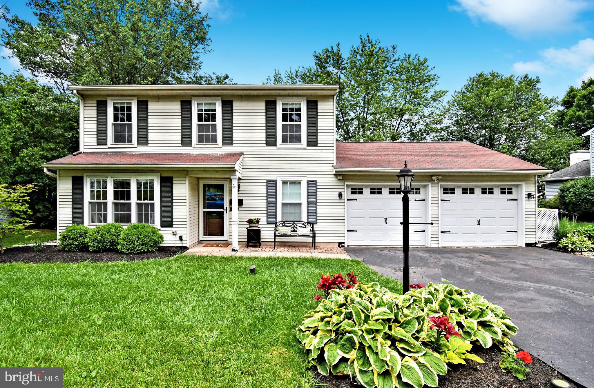 Step into a home that truly has it all. From the moment you arrive, the curb appeal and inviting
front entry set the tone for what’s inside: a beautifully upgraded, move-in-ready single home
that checks every box. Featuring crown molding, wainscoting, and custom built-ins, this home was designed with both elegance and practicality in mind. The granite kitchen stands out with plenty of prep space, including an island, modern appliances, and abundant storage. A newer s/s armoire refrigerator with through-the-door ice and water is included. Enjoy cozy nights by the gas fireplace in the family room, or head outside to your private, fenced yard with a patio — perfect for summer entertaining or simply unwinding at the end of the day. Central air keeps things comfortable year-round, and ceiling fans offer a breezy alternative when you prefer not to run the A/C. A first-floor powder room adds everyday convenience. Six-panel, interior replacement doors throughout. The oversized two-car garage is accessible through a practical mudroom and first-floor laundry area. If you’re looking for a home with great flow, sophisticated finishes, and thoughtful extras around every corner, this is it. With ample storage tucked throughout, you’ll have all the space you need — and outdoors, there’s even a shed with a concrete foundation for additional storage. Convenient to shopping. Added bonus, across is 20-acre Alderfer Park, managed by the township. If you have been looking for that perfect one, you know that a property this well-maintained and thoughtfully upgraded doesn’t come along often. Call for a private showing today.
