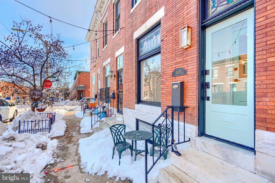 10 YEAR CHAP TAX CREDIT PROPERTY - Just completed- Come see this beautiful newly renovated property - 4 BEDROOM/3 BATH- ROOF DECK/PARKING-Quartz tops in kitchen- natural wood floors- Exposed brick- Stainless appliances-Central AC/Heat-  Large island gas-cooktop with vent to exterior-Parking in rear with wide alley access- EV charge at house if needed- Roof top deck- Open houses this weekend- Feb 7th- 10-11:30 and Feb 8th - 12-2pm or schedule in advance with your buyer's agent.