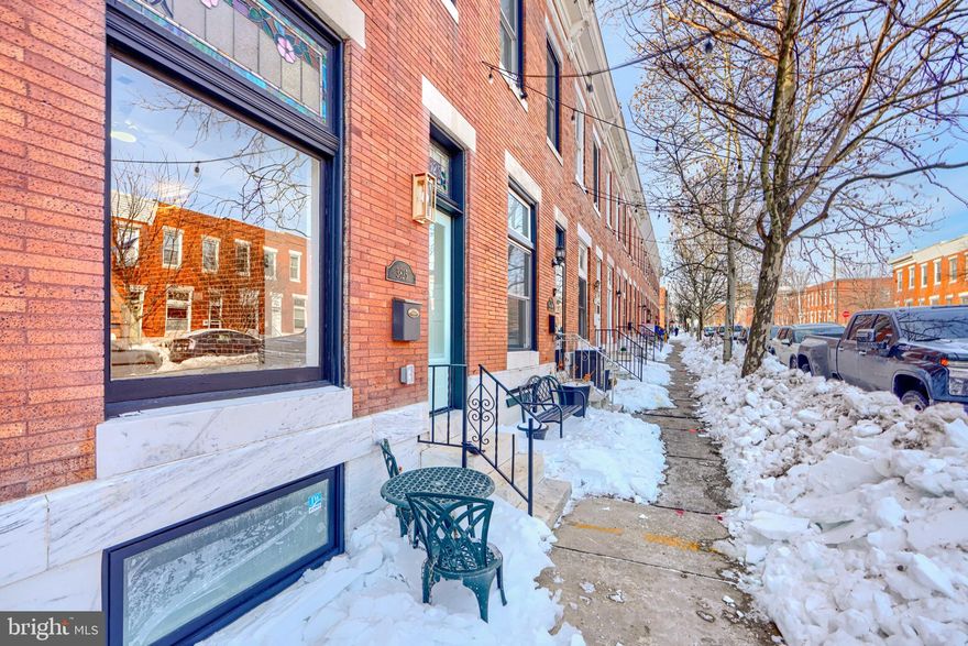 10 YEAR CHAP TAX CREDIT PROPERTY - tons of savings of approx-$70,790  Just completed- Come see this beautiful newly renovated property - 4 BEDROOM/3 BATH- ROOF DECK/PARKING-Quartz tops in kitchen- natural wood floors- Exposed brick- Stainless appliances-Central AC/Heat-  Large island gas-cooktop with vent to exterior-Parking in rear with wide alley access-large enough for SUV- EV charge at house if needed- Roof top deck- Open houses this weekend- Feb 7th- 10-11:30 and Feb 8th - 12-2pm or schedule in advance with your buyer's agent.