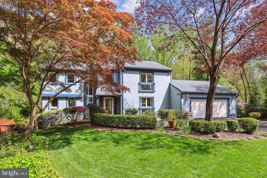 Open House Sunday, April 21, 12-2 PM. This is a truly special home nestled in a quiet, wooded environment. Every so often a home comes along that hits the spot for a buyer: this home features a first floor bedroom with a full bathroom that features a "zero walk-in" shower. It is ideal for a person with limited mobility or a person with difficulties with stairs. For anyone looking for a multi-generational home, this is it! The grounds of this home are not to be believed! Nearly a half-acre of land adorned with stunning hardscape, lush grass, a patio fit for a state dinner and calming wooded & private view. Inside is an open floor plan giving this home an up-to-the minute, contemporary feel. With most of the home freshly painted, turnkey is the apropos description. This is a neighborhood with a special twist: Reston address without an HOA. Four miles to the Reston Town Center and Metro, yet large private lot. Hey, summer's coming: Join the Fox Mill Woods Swim and tennis club, it's two blocks away.  It's time to move! NOTE: All information provided should be confirmed by buyer.