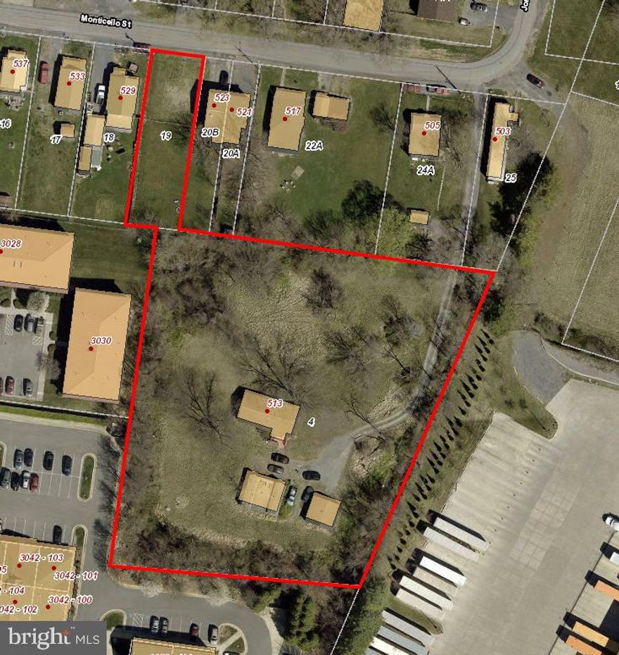 For Sale – 1.89 + Acres Redevelopment Site located just off Valley Avenue in southern Winchester. Property consists of 2 parcels and includes a single family detached rental and one unimproved lot. Lot is zoned MR and Improved parcel is zoned B-2. Property is ideally suited for multi-family development. All properties are leased. Call listing broker for additional information. Do not disturb tenants. Showings of house and duplex by appointment only and only after a ratified contract.