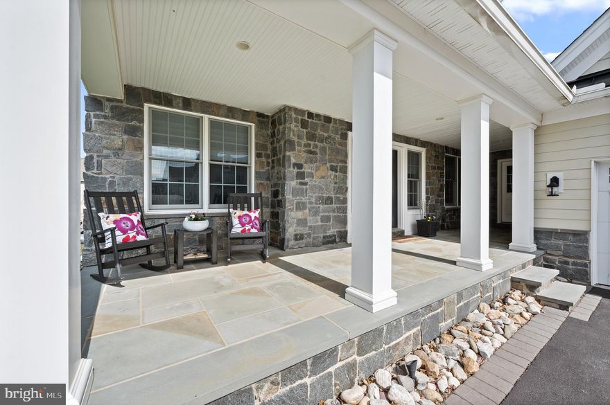 OPEN HOUSE SUNDAY 4/21, 1-3PM. Welcome to a carefree, luxury lifestyle in this Heatherwood twin-carriage home in the sought-after community of LISETER in Newtown Square. This stunning home boasts numerous upgrades & architectural features, an inviting open floor plan and a finished lower level that is state of the art! Enter past the charming front porch to the 2-story foyer with graceful curved staircase with wrought iron spindles. The main level is designed for both entertaining and everyday living, featuring an office, a gracious dining room with upgraded moldings and tray ceiling, and a family room with a gas fireplace that seamlessly flows into the gourmet kitchen. There are built-in speakers and wood flooring throughout the first floor. The heart of the home lies in the gourmet Kitchen, where culinary enthusiasts will find their dream space equipped with top-of-the-line stainless steel appliances like a built-in Sub Zero refrigerator, 5 burner cooktop, oven, built-in microwave, dishwasher, ample upgraded cabinetry with under counter lighting and granite countertops, a center island with seating for four, and walk-in pantry with custom shelving. The adjacent expanded breakfast room offers a perfect spot for casual dining. Off the breakfast area, you will find a french door to a massive maintenance-free deck with a pergola and steps to the yard. The Kitchen and Breakfast area are open to the spacious Great Room with custom wood beams and a gas fireplace, creating a cozy ambiance for relaxing evenings. A highlight of the main level is the butler's pantry, between the kitchen and dining room, complete with cabinetry with glass fronts, and a built-in ice maker, ideal for hosting and serving guests. A half bathroom, mudroom with cubbies and a 2 car attached garage complete this floor. Venture to the second floor, where you'll find 3 bedrooms, all with en-suite bathrooms, including the luxurious primary suite. The primary suite is a haven of comfort, featuring a spacious bedroom with a tray ceiling adorned with plantation shutters, a lavish bathroom with a double vanity, and a large shower with bench and a frameless glass enclosure. Not to be overlooked, the immense walk-in closet with custom closet system, offers ample storage and organization. Completing the second floor is a convenient laundry room and 2 additional bedroom suites, each offering their own private baths with tub/shower combo. The huge walk-out lower level with luxury vinyl plank flooring is an entertainer’s dream! There is a generous recreation area to watch sporting events or movies, a full bathroom, gym with barn doors, and a custom built bar. The gorgeous bar has beautiful cabinetry, stacked stone backsplash, a beverage refrigerator, sink, a built-in ice maker and a dishwasher with a leather-finish granite countertop. Outside is an EP Henry patio for seamless indoor/outdoor entertaining.  The Liseter community boasts country club amenities: a gym within the clubhouse, tennis & pickle ball courts, bocci ball, infinity edge pool, open air pavilion, walking trails, and a 6000 sq. ft. award winning barn for social gatherings. Conveniently located next to the prestigious Episcopal Academy and close to the vibrant towns of Newtown Square with Whole Foods and Wayne. Great Marple Newtown Schools!