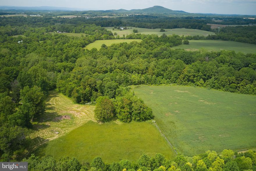FARM COUNTRY LIVING - 164+ Acres of  beautiful, very private land - 25 acre secluded lot with 2 BDR 1 Bath cottage - Fully renovated. Garage - 4-6 vehicles with one bedroom apt above. Includes generator. Build a home with fabulous views of Sugarloaf. Surrounded by the 139+ acres with  90 acres of tillable land (in hay now) plus 40+ acres of forest with stream.  1 house & 1 tenant house can be built on the 139+ acres of land. This property is close to DC MARC Train & Woodstock Equestrian Park. Lots of trails on the property - bring your horses. Suitable for Vineyard , BNB, Hunt box - this property has endless possibilities.