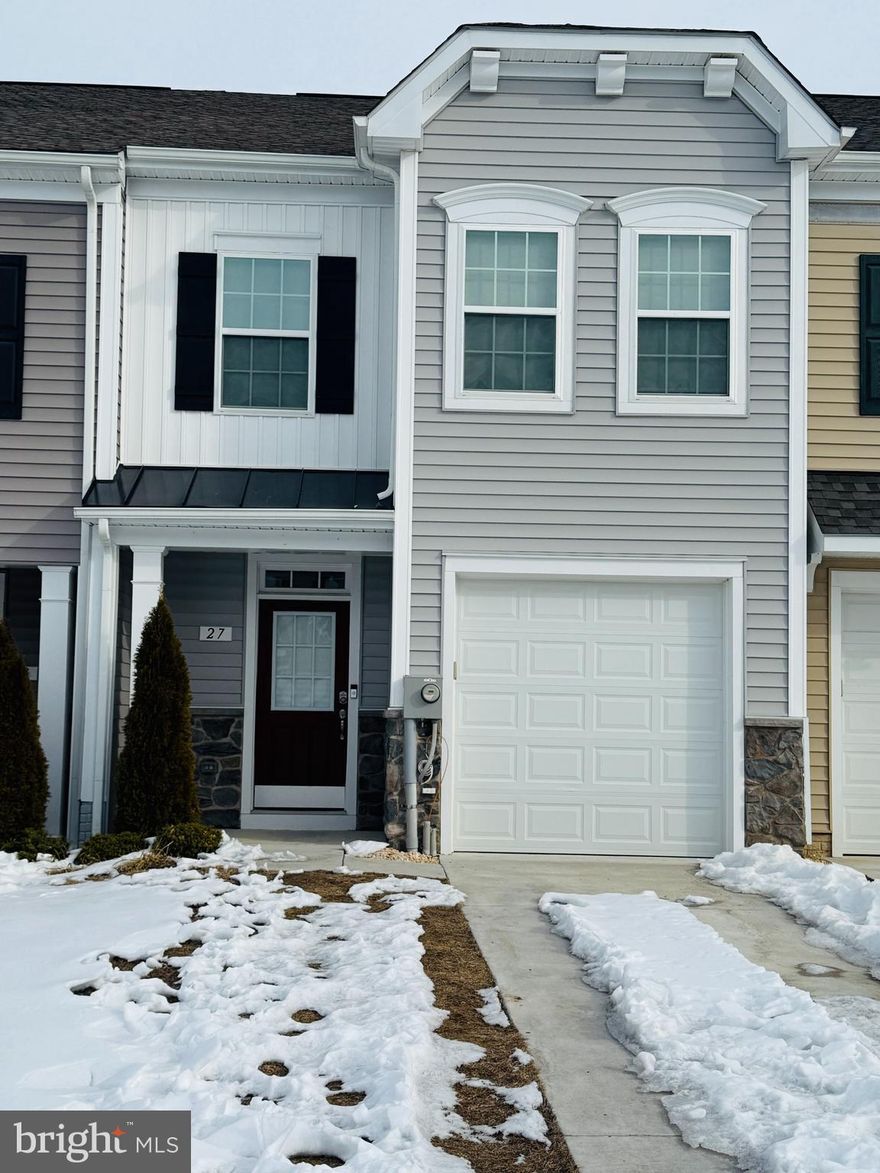 Welcome home to this beautiful 3-bedroom, 2.5-bath newer construction in Bunker Hill, WV! Built in 2022, this two-story residence offers 1,708 sq ft of bright, open living space with a functional and modern layout. The main level features an open-concept design perfect for everyday living and entertaining, while the upper level provides three generously sized bedrooms including a primary suite with private bath. Enjoy low-maintenance living in a quiet court setting within Berkeley County. Conveniently located near major commuter routes, shopping, and schools. A fantastic opportunity to own a nearly new home in a growing area.