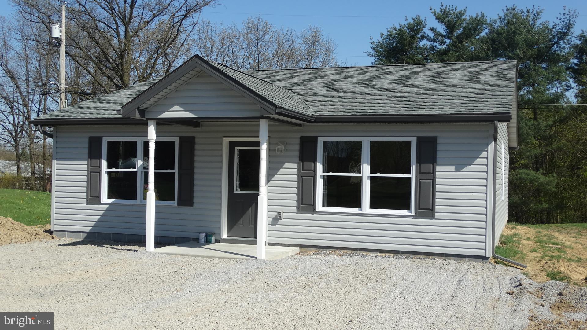 Brand new, beautiful 3 bedroom, 1.5 bath home for rent, quiet private location, large yard, efficient heat pump for reasonable heat and central AC.. New appliances