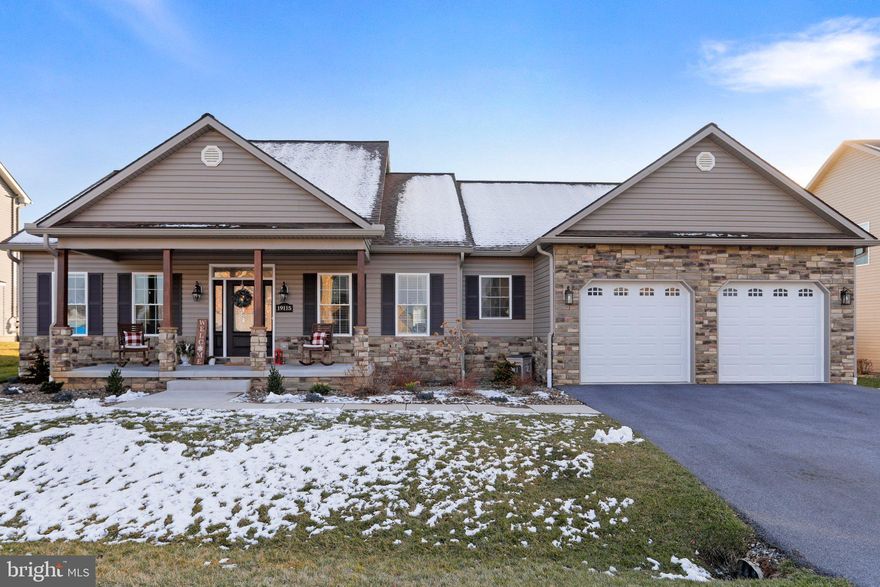 Custom Rancher with Over 4,700 Sq Ft, Finished Basement & No HOA!

Welcome to 19115 Red Maple Drive — a beautifully crafted custom ranch-style home offering exceptional space, quality construction, and thoughtful design throughout. Unlike many production-built homes, this property showcases the craftsmanship and durability of a true custom build, with attention to detail you can feel the moment you walk in.

This spacious home features 4 bedrooms, 3 full baths, and over 3,400 finished square feet, with an additional 1,280 square feet of unfinished basement space offering endless possibilities for storage, a workshop, home gym, or future expansion.
The main level offers 2,352 finished square feet of comfortable living space, highlighted by a welcoming fireplace, a large walk-in pantry, stainless steel appliances, and beautiful marble epoxy countertops that add both style and durability to the kitchen. The open layout is ideal for both everyday living and entertaining.
The fully finished lower level adds another 1,072 finished square feet, creating additional room for recreation, guests, or multi-generational living.

Step outside and enjoy a fully fenced backyard complete with both a rear patio and rear deck, offering multiple outdoor living spaces perfect for relaxing or hosting gatherings. A charming front porch, 2-car garage, and no HOA add even more appeal.

If you’ve been looking for a home that offers size, quality, and flexibility — this one stands apart from the rest.