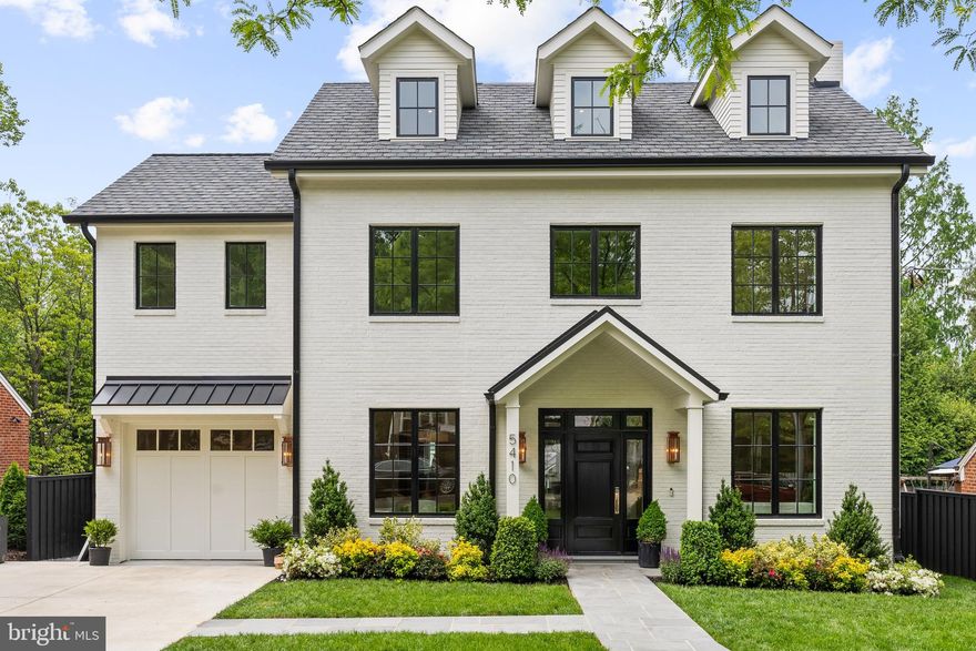 Another stunning property delivered by premier developer District495 in collaboration with Martha Vicas Interiors and MCD Studio Architects! Featuring almost 7,000 interior SF of luxurious magnitude. Sited in the heart of Chevy Chase Village on a large 7,500 SF level lot near the end of a quiet cul-de-sac street, the home includes 6 BR, 6.5 BA, 10' main level ceilings, custom finishes and designer features, dynamite primary suite, elevator-ready, garage parking with wide driveway, walkout rear garden and patio, and so much more! Option for a future swimming pool. Located half a block from the retail and restaurants of Friendship Heights, including the Metro, Whole Foods, The Capital Grille, and around the corner from Western Grove Park and Chevy Chase Recreation Center!