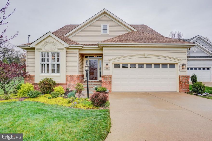 Freshly painted, beautifully updated and meticulously maintained Danbury II model in the 55+ community of Heritage Hunt! Private cul-de-sac location with ample parking and gorgeous landscaping. As you enter you are greeted with a bright foyer and tongue & groove hardwood flooring that expands throughout the main level, the staircase and the upper level. The chef's kitchen is  upgraded with quartzite countertops, high end cooktop and wall oven, beautiful cabinetry with pull out drawers and a large eating area! The formal dining room is flooded with natural light and flows into the bright and airy family room with a vaulted ceiling & a gas fireplace! Just off the family room is a great reading space or office with access to the back deck featuring views of lush trees and landscaping. The main level primary suite is generous in size with a vaulted ceiling and a custom walk-in closet as well as a renovated ensuite bathroom with a DOUBLE SINK vanity! The main level also offers a secondary bedroom or office along with an additional full bathroom accessible from the hallway for guests. The upper level features a loft area, third full bathroom and third bedroom with a huge walk-in closet plus an additional double door closet for endless storage! Completing this home is the partially finished basement that was originally a woodworking shop and is now ready to customize as you see fit! The basement also offers tons of storage, multiple windows as well as walk-up access through a sliding glass door.  All major systems including the HVAC, Hot Water Heater, Roof, sliding glass door, multiple windows throughout and more have been recently replaced.  Move in and enjoy the privacy and abundance of amenities Heritage Hunt has to offer!