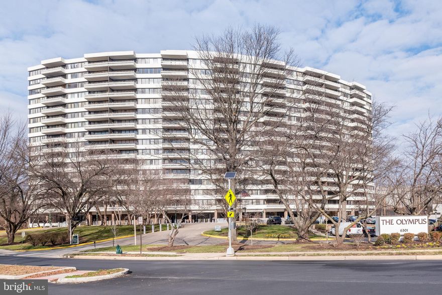 Welcome Home to luxury living at The Olympus at Landmark. This 1 bedroom, 1 bath condo is ready for its new owner to make it shine.  If you are looking for a condo with all the amenities you've found it; indoor gym, outdoor pool, tennis courts and basketball courts and secured access, 24hr front desk staff, and more. ALL utilities are included in the condo fee. Let's talk location - close to 395, the Pentagon, Crystal City, DCA, Pentagon City Mall, downtown D.C., 1.7 miles to Van Dorn metro to name a few. You will want to see this one.  Buyer to verify everything-fees, hoa, condo, amenities, parking, septic, well/water, utilities, rules, etc. Property is being sold strictly "as-is. Any offers received will be reviewed after the property has been listed for 7 days. Owner occupied and nonprofit offers to be reviewed after the property has been listed for 7 days. Only after the property has been listed for 31 days will the seller review any investor offers.