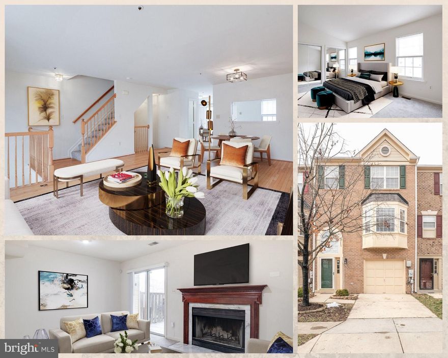 Ready to Move In now?... This Incredibly well kept 3 Bedroom - 2 Full & 1 Half Bath Townhome is ready for you. Maybe you're looking for an easy, low maintenance property to call your home? This spacious home has been beautifully maintained and kept in pristine condition. You'll quickly notice the freshly painted walls throughout, Hardwood floors accentuating the main living area, a piquantly rejuvenated kitchen, new carpets in the bedroom for comfort, and freshly updated bathrooms. Uniquely placed within Bowie, the layout of this home has been especially designed for your enjoyment. *** *** Do you often forget a key ingredient to a gourmet meal to be served in 25 min? Or maybe you dread not having easy access to Retail stores? At your convenience, numerous grocery and retail located at the Bowie Town Center is less than a mile away. Bike, walk or drive at your leisure! There are also plenty of Restaurants close by for those of us who love to dine out. *** *** If you feel a desire to spend more time outdoors, you'll be close to many parks and outdoor activities. The "Country Club at Woodmore's" 18 hole golf course is only 15 min away, The "Bowie Baysox" Stadium is less than 10 min away. Go Ice Skating at the "Bowie Ice Arena" in Allen Pond Park in less than 5 min. If you love hiking, kayaking, fishing or biking; Governor Bridge Natural Area Trail is only 10 minutes to your desire. In addition to the many amenities coupled with this home, and short distance; Whitemarsh Park, Six Flags America Theme Park, Watkins Regional Park are all less than 15 minutes away from Home. Love it!! To Live Here is to be the Master of Your World! *** *** Can you afford to miss out on this opportunity?!