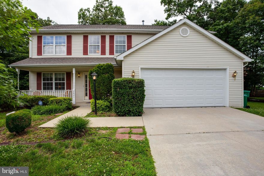 Beautiful Colonial 4 bedrooms, 3.5 Baths, featuring a Family Room with Fireplace, Updated Eat in Kitchen, Formal Living and Dining Room. New Carpet,  Master Bedroom with Walkin Closet, Master Bathroom, with soaking tub, separate Shower with Dual Sinks.  Fully Finished Basement with 5th Bedroom/Office, Rec Room with a bar. Fenced Backyard with a deck perfect for entertaining.