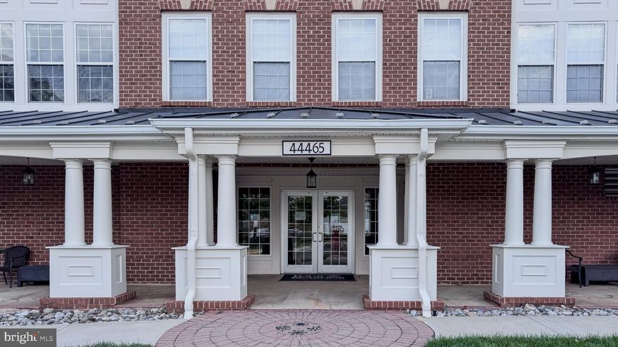 Over 1,600 sq. ft. of refined living in a vibrant 55+ community. Recently updated with luxury Brazilian cherry hardwood floors and recessed lighting in the living area. Newly painted, and new wall-to-wall plush/firm carpeting in the bedrooms. The home features an elegant dining room with a columned entry and detailed moldings, a spacious living room, and a bright sunroom large enough for a baby grand piano. The primary suite offers a generous bedroom, three closets, and a bath with both a soaking tub and a separate shower. The versatile second bedroom can serve as a guest room or den. Condo fees include full access to Ashburn Village amenities—Sports Pavilion, pools, tennis, and more.