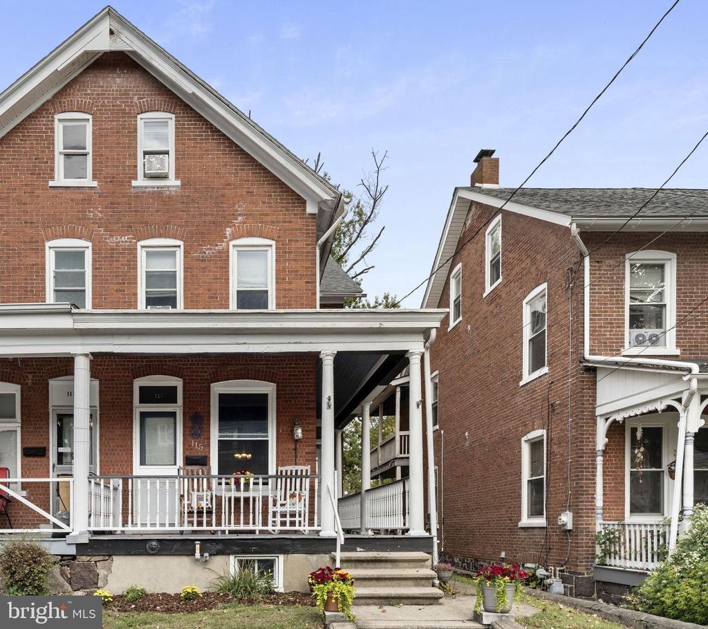 Photo of 115 Jefferson Street, EAST GREENVILLE, PA 18041 (MLS # PAMC2156360)