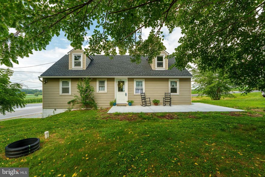 Welcome to 1502 Lancaster Pike, Quarryville, PA.   

Welcome home to this quaint and roomy cape cod with country character.  With your personal touches, this home can be a lovely place to call Home.  

The owner purchased it for his son, who has now relocated, and the owners have decided to sell it. The owners have updated the property to include a new well, a new patio, paint and paneling, and an updated bathroom.

Inside, you will find a spacious living room, separate dining room, country kitchen, full bath, and two bedrooms on the main floor.  The upper level has two bedrooms and dormers, which provide lots of natural lighting.

Freshly painted with newer paneling, the home is inviting and awaits your personal touches.  A full basement provides ample storage and laundry facilities.
Outside is a new cement wraparound patio for relaxing and winding down after a day in the countryside.  

The large lot features a grapevine and space for a future garage (permit required).  Close to shopping, schools, and parks, this home would be a great home for someone downsizing, upsizing, or a first-time homeowner.  Low taxes make the house very affordable.  Schedule your private showing today to see this very affordable place to call home.