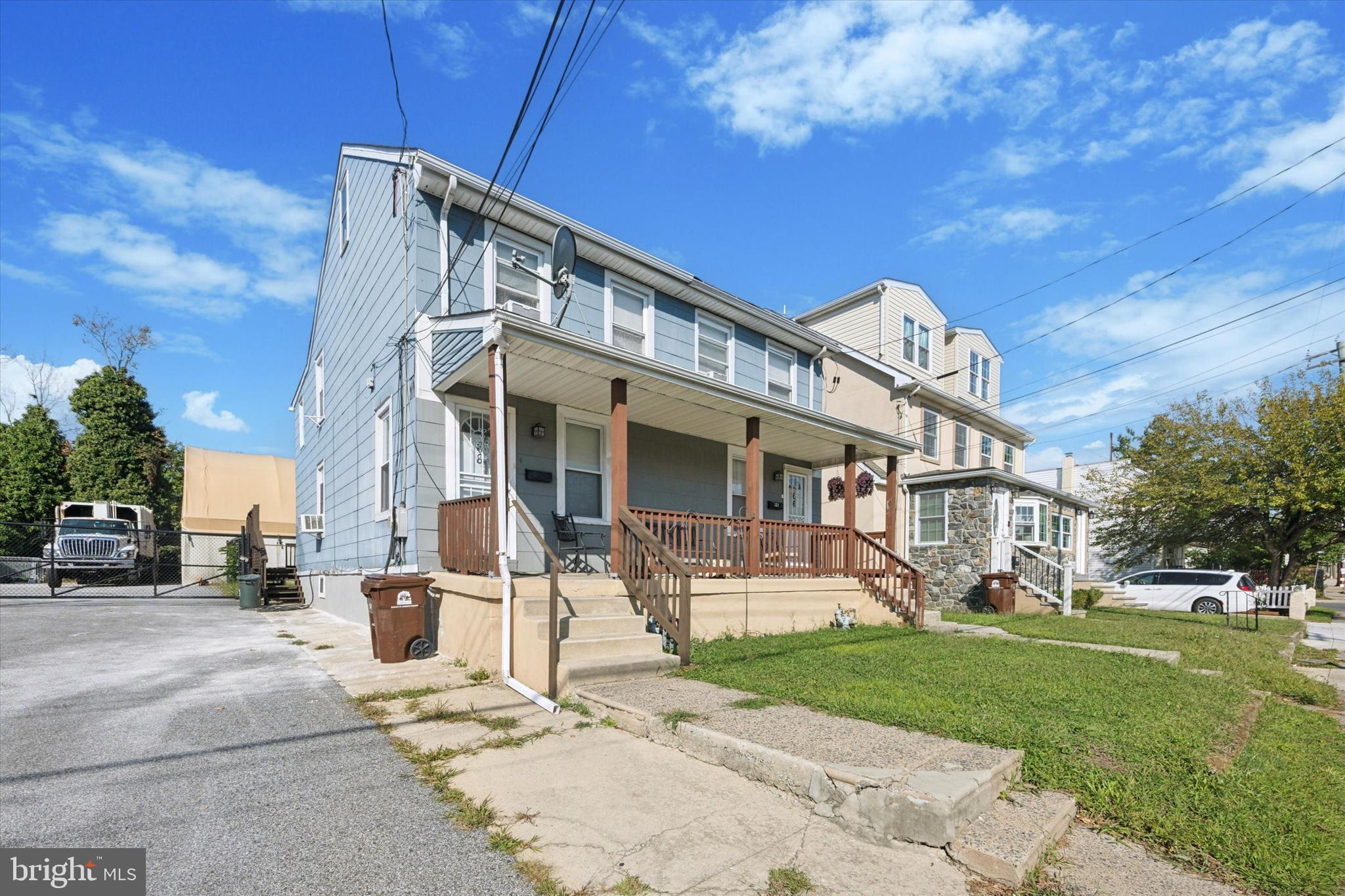 Welcome to 68 S Union Ave, a charming and affordable 2-bedroom, 1-bath twin home in the heart of Lansdowne. This home is perfect for first-time buyers, downsizers, or anyone looking for value and convenience. Step inside to find a bright living room with updated LVP flooring and plenty of natural light, leading seamlessly into the dining area and kitchen with white shaker cabinets and stainless steel appliances. Upstairs, two comfortable bedrooms and a full bathroom provide a cozy retreat. Laundry is also on the 2nd floor, a wonderful and convenient amenity. The unfinished basement provides great additional storage space. There is a back deck and flat yard in the rear of the property. A covered front porch is the perfect perch for fresh air and to take in the breeze. Located in an ideal setting walkable to Nile Swim Club, Yeadon Community Park and Playground, the Lansdowne public Library and downtown Lansdowne with the newly reopened Historic Lansdowne Theater , you'll never run out of things to do. It is also just an easy 9 minute walk to the Lansdowne SEPTA regional rail line meaning your commute into Philly or the surrounding suburbs is a breeze. Owner is PA licensed real estate salesperson. Schedule your appointment today to see this great home!
