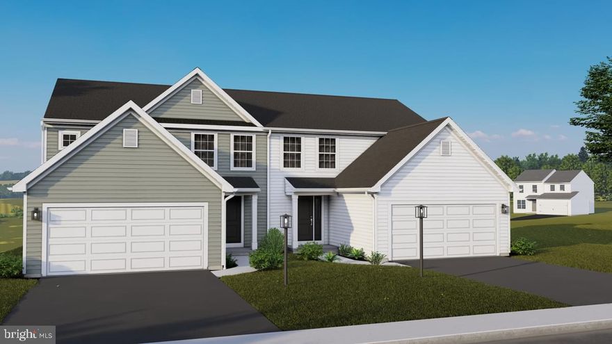 FOR COMP PURPOSES: AOS Date-8/26/2024, Settlement Date-2/20/2025
🏠 Welcome to Your Next-Level Living Experience! 
Whether you're a social butterfly or enjoy your solitude, this home offers both comfort and practicality. Enter comfort with the Primrose floor plan—a 2-story home that elevates duplex living with its spacious design and the convenience of 1st FLOOR LIVING! With 3 beds and 2.5 baths, this home provides ample space for all your needs. The 1st floor owner's suite ensures easy accessibility and privacy. Upstairs, find two more bedrooms with large walk-in closets and a loft for extra living space—perfect for gatherings or quiet moments. Don't hesitate—your new home is ready for you! Experience the convenience of first floor living combined with the bonus of a second floor and plenty of storage. And with an unfinished basement and a 10-year warranty, peace of mind comes standard. Claim this exceptional home as your own!🪴

📸The photos in this listing are of the same model as the home for sale but may show upgrades and features not included in the actual property.

💲The new assessment for this sub-division has yet to be completed; taxes shown in MLS are zero. A new assessment of the improved lot and dwelling will determine the taxes due.