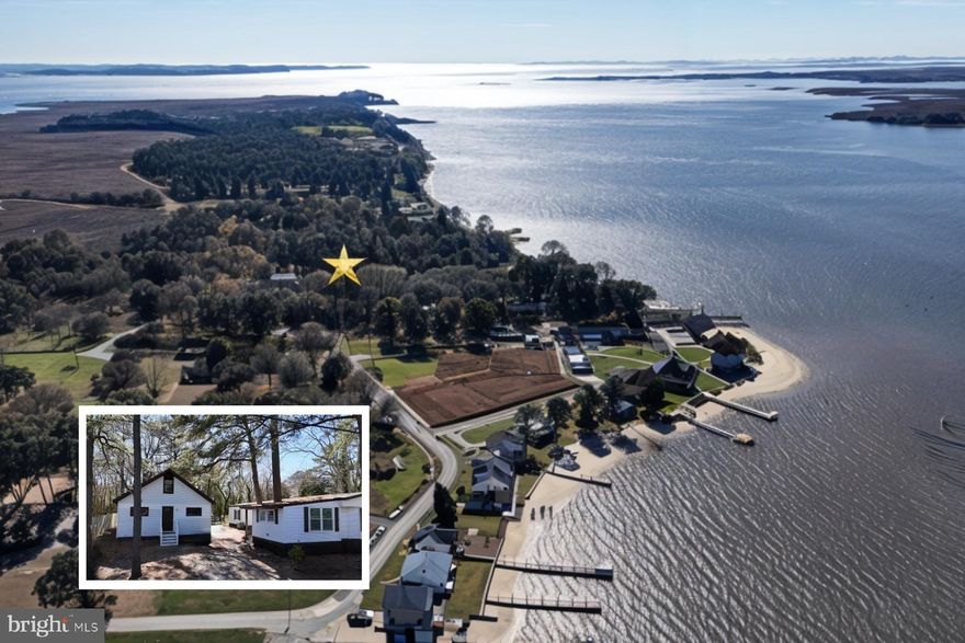 Gorgeous fully renovated 2 bed + office, 2 bath coastal retreat offering the perfect blend of comfort, style, and location. Taken down to the studs, this home features new siding, roof, HVAC, windows, and luxury vinyl plank flooring throughout. The bright, inviting interior includes bay windows, ceiling fans, a beautifully updated kitchen with new appliances, and stylish baths. 

A standout feature is the 1,000+ sq ft garage/workshop with abundant storage—ideal for hobbies, equipment, or workspace needs. Enjoy waterviews from the yard and walkable access to Webster’s Cove boat ramp, Mt. Vernon Harbor, playground, picnic area, and disc golf course—all while NOT being in a flood zone.  And no HOA!

Waterviews from the front yard with a large wooded lot behind, this home offers privacy and tranquility. Located on the Wicomico River, just a 5-minute boat ride to Bull Lips and close to fishing, local beaches, and outdoor recreation. Only 15 minutes to town, this quiet, friendly community delivers the best of coastal country living.