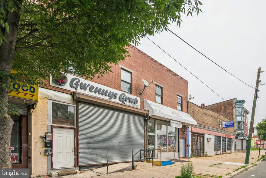 4323 Lancaster Avenue presents a fully leased mixed use property offering a strong and stable investment opportunity in the heart of West Philadelphia along the Lancaster Avenue corridor. Situated close to the University of Pennsylvania, Drexel University, and Penn Presbyterian Medical Center, the property offers convenient access to Center City via the Route 10 trolley.

The building includes four stabilized units: two spacious commercial spaces, each over 1,500 square feet, currently occupied by a restaurant and a daycare, both under triple net lease agreements, and two residential apartments, each featuring one bedroom and one bathroom. This well-balanced unit mix offers both residential and commercial income streams, and the property generates over $87,000 in annual net operating income.