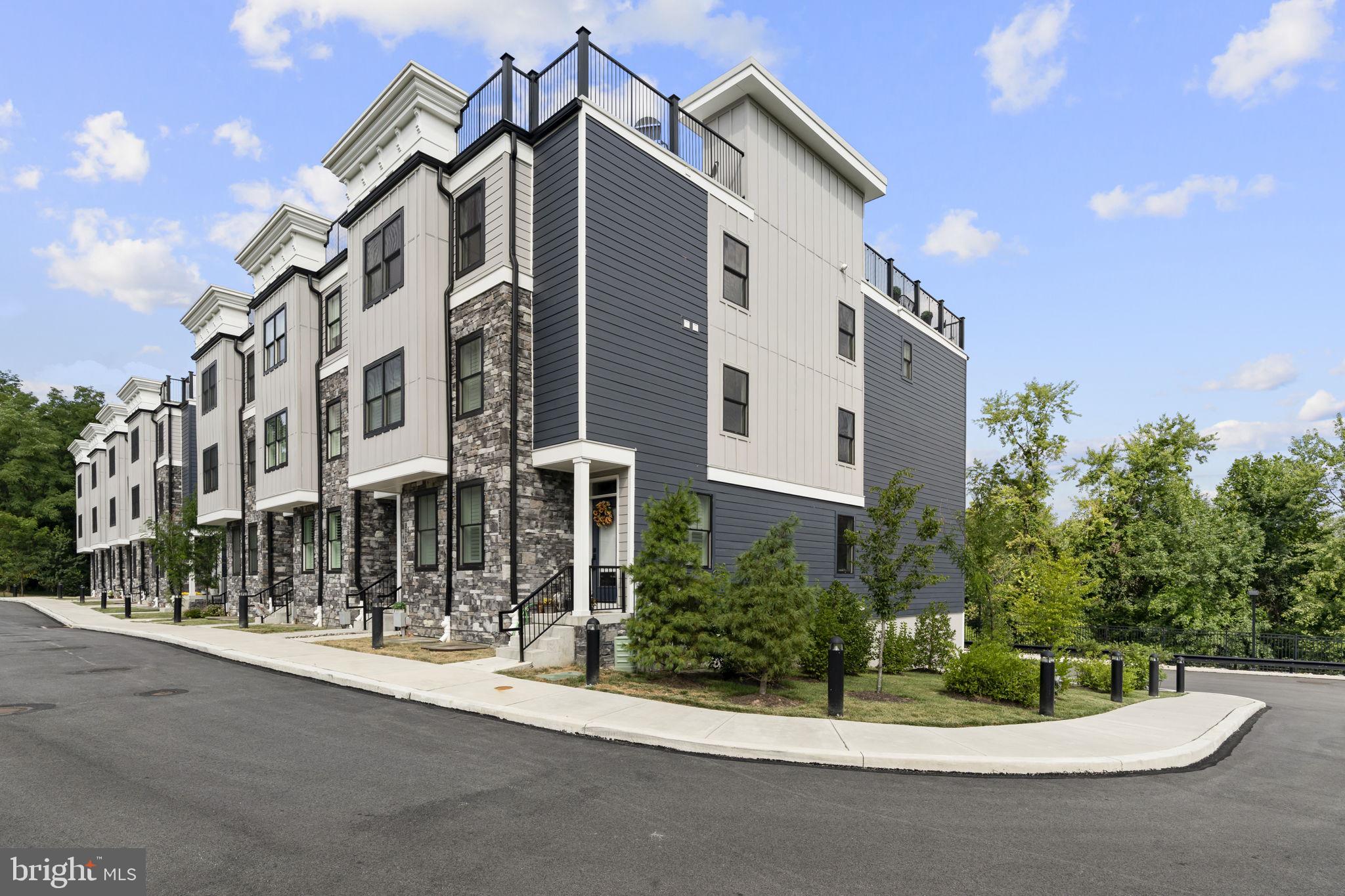 Opportunity Knocks—Experience the pinnacle of Upper Dublin luxury at Hyview Terrace! This gorgeous end unit includes Elevator access to every Level, a Rooftop Terrace with sweeping 360° views, (hence the name HyView) and a private rear-entry garage with epoxy flooring and automatic opener.
A Solid Build - striking 5″ hardwood floors adorn the main and upper levels, while a gourmet kitchen on main floor dazzles with quartz counters, oversized island, induction cooktop, pantry, and recessed lighting.
The generous 2nd Floor Main Suite features a walk-in closet and spa-quality bath, with two additional bedrooms upstairs adorned with great height and large closets. A versatile lower-level Rec Room has many options for the work from home, or gaming room potential. Appreciate and Enjoy Efficiency in the two-zone gas HVAC, premium Pella windows, and refined lighting throughout.
Located just 3 minutes from major routes and next to the renowned Manufacturers’ Golf & Country Club, the Hyview property offers resort-style living in the heart of Fort Washington. Minutes from the State Park, Cross County Trail, regional rail, and amenities in Ambler, Dresher, and Horsham—this is upscale living in the suburbs. Schedule a look today and you won't be disappointed!