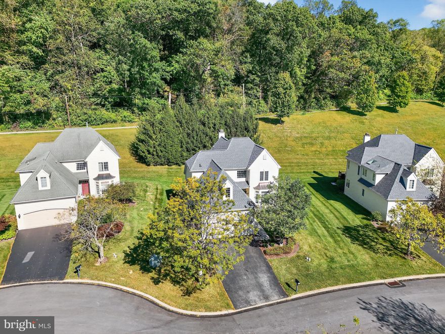 Single Family Home with Cul-De-Sac Location in the wonderful community of Malvern Hunt.  Great Valley School District.  Malvern Hunt community offers open spaces, playgrounds, tennis courts and mature landscaping throughout.  This beautiful home offers many special features including :  Soaring ceilings, neutral decor, new hardwood floors, bay window, 1st floor laundry,  open floor concept, natural light, double entry to deck area, all common spaces are open for entertainment or everyday living,  Off the family room is the:  1st floor bedroom with two walk in closet and newly renovated bathroom, additional bedrooms are on the second floor, one bedroom with bathroom, loft area, full bath and loft area.  Huge finished basement with natural light with egress window, 1/2 bath: plumbed for a future shower, Dricore flooring system for added insulation.  Move-in condition, for sure.  HOA cares for lawn, shrubbery, snow removal, tennis and common area. Buyer to verify square footage