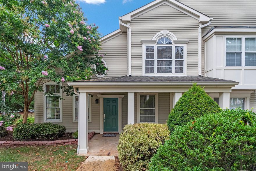 !OPEN HOUSE CANCELLED! Welcome Home! Rarely available end-unit, townhouse-style condo in the highly sought-after Sanders Mill community of Ashburn Farm. Offering a unique two-level open floorplan, this home is both spacious and inviting – perfect for modern living. Step inside to find fresh, neutral paint (2025) and gleaming hardwood floors. The light-filled two-story family room flows seamlessly into a well-appointed kitchen featuring gas cooking and stainless-steel appliances, including new dishwasher (2025) and microwave (2022).  A separate dining area, with patio access, laundry room, and large bedroom with en-suite bath complete the first floor. Upstairs, you’ll find a spacious primary suite with a walk-in closet and private bathroom, along with a large loft – perfect for a home office, third bedroom, or recreation room. Relax and enjoy outdoor living with both a covered front porch and a private rear patio. Brand new HVAC (2024). This home has 2 assigned parking spaces right out front and plenty of unassigned guest parking. Great location near shopping, restaurants, and entertainment options. Prime commuter location with easy access to Claiborne Parkway, VA-267/Dulles Toll Road, and Rte. 7.  Just 4 miles to Loudoun Gateway Metro and 9 miles to Dulles Airport. Walk across the street to Trailside Park and the W&OD Trail. Just minutes from the Ashburn Library and Breezyhill Pool.  Ashburn Farm offers incredible community amenities with 3 outdoor pools, various tot lots, walking trails/paths, ponds, tennis and pickleball courts, community center, year-round community events, and more!