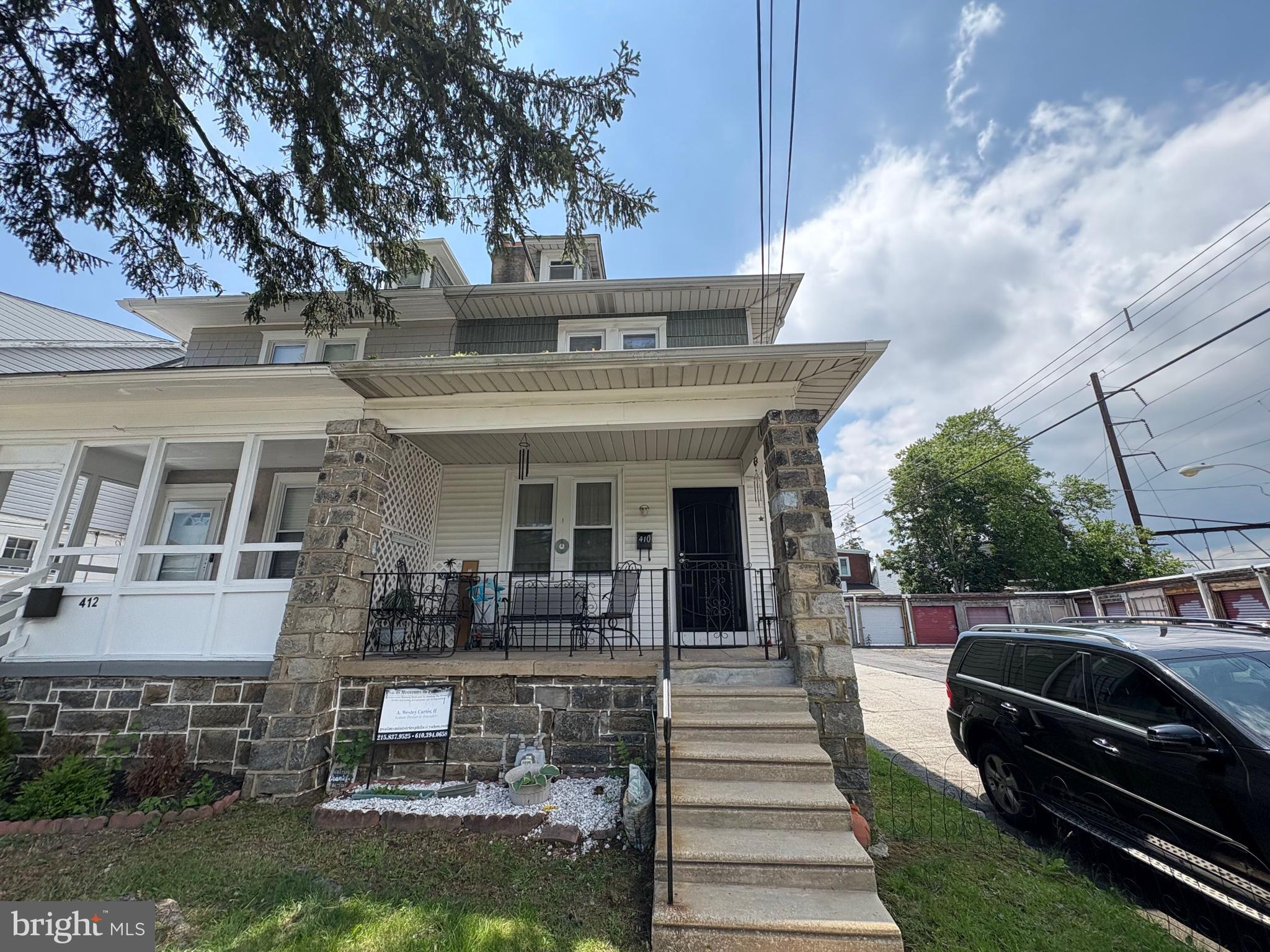 **Seller Assist Available** Welcome home to this great opportunity in Yeadon. This corner lot Twin Home holds endless potential. Walk in to great natural lighting and a warm fire place. Full dining room adjacent to kitchen. First floor laundry room. Upstairs has 3 comfortable sized bedrooms and 1 full bath. Fenced-in back yard. Complete with an unfinished basement. Located conveniently between Church Lane and Baltimore Pike.
