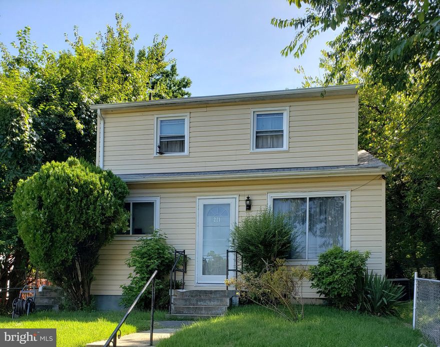 Mature colonial home with newer roof, vinyl exterior, fenced property, driveway parking and room for backyard entertainment.  Please call showing contact for entry.  Estate sale and home is sold in as is condition.