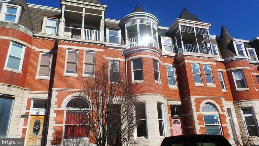 Wonderful opportunity to own this gorgeous home in Madison Park.  Enjoy nice room sizes, wood floors, and separate dining room.  Use the basement for added storage or finish off for additional space. Stunning old world touches on all three levels. The rear yard is perfect for warm weather fun.  Just minutes from Downtown Baltimore!