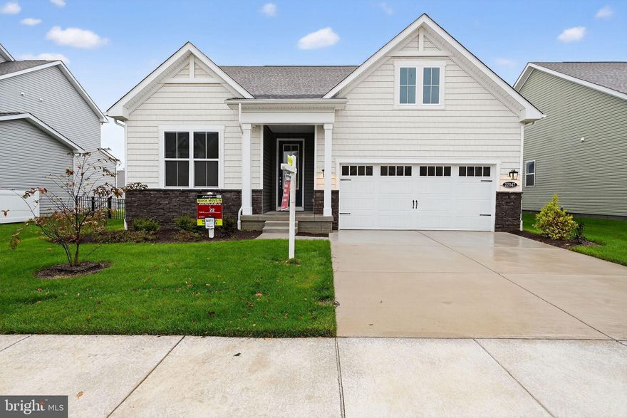 Welcome to this beautiful 3-bed, 2-bath Tyndall Quick Move-In, offering an open-concept layout and modern finishes throughout. With a cozy fireplace in the great room, an unfinished basement for future expansion, and a covered porch perfect for outdoor living, this home is ideal for both relaxation and entertaining. Located on a prime lot backing to serene common space, this home offers both privacy and peaceful views.

Key Features:
3 Bedrooms | 2 Bathrooms
Spacious bedrooms with ample closet space, including a master suite with a luxurious en-suite bath featuring a walk-in shower, dual vanities, and a walk-in closet.
Cozy Fireplace
The great room features a warm and inviting fireplace, perfect for cozy nights and gatherings.
Open Concept Living
The open-concept floor plan seamlessly connects the kitchen, dining, and living areas, creating a spacious environment for family and friends.
Unfinished Basement
The large unfinished basement offers endless possibilities—whether you want to create a media room, home gym, or additional living space, this area is ready for your personal touch.
Covered Porch
Enjoy the outdoors in comfort with a covered porch, perfect for relaxing and enjoying your private backyard.
Backing to Common Space
The home backs to scenic common space, providing peaceful views and added privacy.

Additional Features:
Spacious 2-car garage
Modern finishes throughout
Energy-efficient appliances and systems
Convenient location near shopping, dining, and schools

Chase Oaks offers resort-style living with amenities that include a resort-style pool with cabanas, clubhouse, fitness center, and pickleball courts. HOA includes lawn maintenance, mulching twice a year, internet through Verizon Fios, trash and snow removal.

Don’t miss the opportunity to make it yours—schedule a tour today! Models are open 10am-5pm every day.