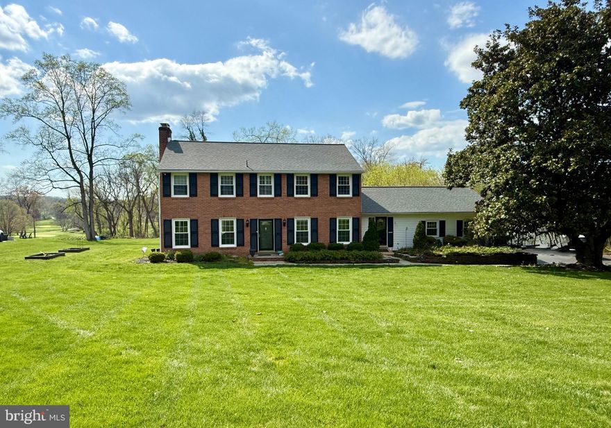 Welcome to 1071 Squire Cheney Drive, where golf course living meets timeless charm. Perfectly positioned on a serene 1-acre lot overlooking the 8th hole of the prestigious Radley Run golf course, this 4-bedroom, 2.5-bathroom home offers a rare opportunity to enjoy a true country club lifestyle with breathtaking views and private access to the course.
Offering 2,798 square feet of thoughtfully designed living space, this home seamlessly blends classic character with modern comfort. Upon entry, you’re welcomed by beautiful hardwood floors that flow throughout the main level, setting a warm and inviting tone. The sun-drenched living room features a stunning brick wood-burning fireplace, creating the perfect setting for relaxing or entertaining. The formal dining room is ideal for hosting gatherings and special occasions.
The private office is a true retreat, complete with custom built-in bookshelves and a second wood-burning fireplace—perfect for working from home or unwinding in a cozy space. The spacious eat-in kitchen is equipped with granite countertops, offers picturesque golf course views, and opens effortlessly to an incredible all-season room. 
Upstairs, you’ll find a spacious primary en-suite along with three additional generously sized bedrooms, an updated hall bathroom, and ample closet space, providing comfort and functionality for everyday living.
Step outside to experience the true highlight of this home—an expansive outdoor setting with sweeping views of the 8th hole and unforgettable sunsets. Whether entertaining guests or enjoying a quiet evening, the setting is nothing short of spectacular.
Located in the highly sought-after Unionville-Chadds Ford School District and just minutes from the vibrant dining, shopping, and attractions of West Chester, this exceptional property offers the perfect balance of privacy, elegance, and convenience. This is more than just a home—it’s a lifestyle.