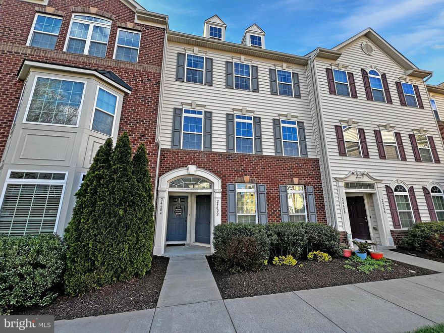 BEST DEAL IN STERLING!  Your new outstanding townhouse condo in the Arcola Town Center community awaits! This unbelievably spacious 3-bedroom, 2.5-bathroom home has amazing entry level living area with living room, dining room, kitchen and a half bath . . . plus a one-car garage! The open floor plan on the main level encourages community and interaction making it the perfect spot to unwind after a busy day.  The kitchen boasts stainless steel appliances and granite countertops,  sure to please any and all who love to  cook!  On the upper level, you'll discover three huge bedrooms, to include a light and bright primary bedroom with two walk in closets and a spacious attached primary bathroom.  You'll also find a balcony off bedroom number two making this a lovely spot to sit and relax.  Full hall bath with tub and bedroom level laundry room are also giant pluses!  Come see and fall in love!