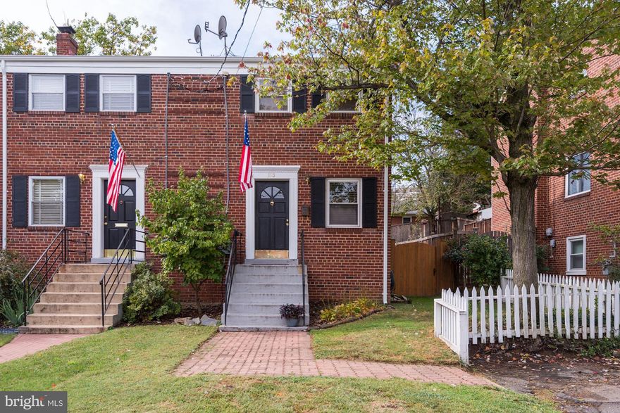 Offers, if any, by 10 AM Tuesday 10/17! Charming 2 bedroom, 1 bath semi-detached house with huge backyard! Separate living and dining spaces, plus an updated kitchen and bath, finished basement recreation space and unfinished storage & laundry room. Hardwood floors throughout, move in ready and turn key. Easy access to commuter routes and Old Town Alexandria.