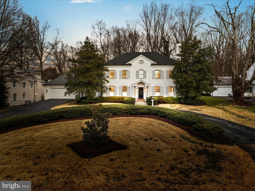 Exemplifying grandeur and sophistication, this magnificent residence is nestled in one of the most coveted neighborhoods boasting a circular driveway and private backyard that backs to the trees, situated within a subdivision known for its expansive lots, offering a blend of luxury and elegance.
Recent extensive renovations, including a gourmet kitchen featuring high-end European appliances, designer bathrooms, a new wet-bar in the family room, new hardwood floors on the upper level, and new LVP floors in the basement, this home exudes modern elegance at every turn. Additionally, the inclusion of an ELEVATOR adds a touch of luxury and convenience to this magnificent residence.
The expansive formal living and dining rooms exude timeless charm, while the spacious family room, adorned with abundant French windows and door leading to the newly finished patio, is perfect for hosting state dinners and elegant gatherings.

 The generously sized kitchen, complete with ample cabinets, seamlessly flows into the mudroom and same-level 2-car garage, ensuring convenience and practicality. A main-level room/office offers versatility for today's lifestyle demands. Upper level offers four bedrooms, two of which are primary suites, along with a hallway bathroom, provide luxurious comfort and privacy. The sizable attic with skylights with new roof presents an opportunity for future expansion and customization. The basement adds to the allure of this remarkable home, featuring a bonus room, gym, and a large rec-room, offering endless possibilities for entertainment and relaxation. 

Secluded yet just minutes from the vibrant energy of Washington, D.C. Cabin John restaurants and trail, this property offers the best of both worlds. Other features include a new roof with skylights and new underground downspouts. Fireplaces “As Is”