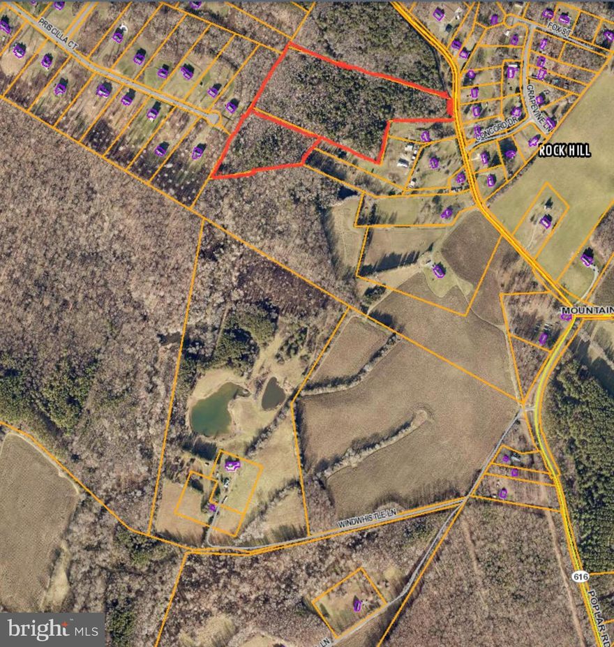 Two parcels being sold together—16.53 acres plus an additional 6+ acres. This expansive property offers the perfect opportunity to build your dream home, create a private retreat, or explore future possibilities. Don’t miss your chance to own over 22 acres in a desirable location just off Poplar Road!