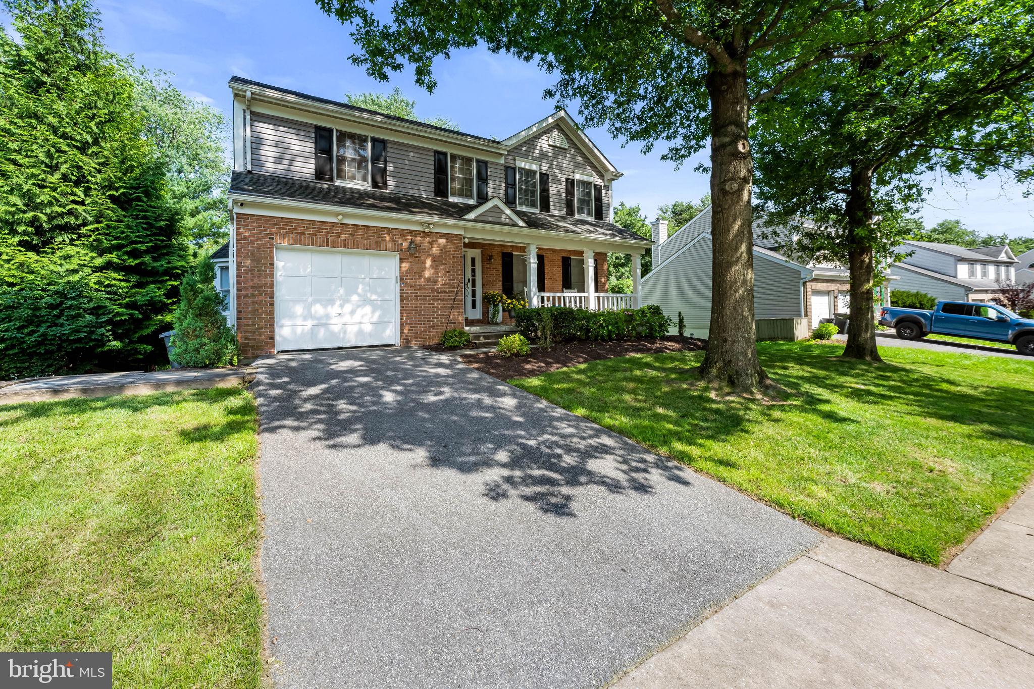 Welcome Home. This exceptional colonial in Worthington Woods offers spacious layout featuring four bedrooms and 2 full and 2 half baths, perfectly designed for comfortable living and entertaining. The main level features a bright, open-concept kitchen with stainless steel appliances and new granite countertops, following into a cozy family room and direct access to the oversized rear deck-ideal for entertaining or peaceful outdoor living. The home boasts new flooring and new carpet and freshly painted throughout. The main level also features dining room and a family room with a half bath for convenience. Make your way to the second floor where you will see 4 generous size bedrooms and 2 full baths. The master bedroom features high ceiling s and a nice walk in closet. The basement is fully finished with another half bath and an outside exit. This home is move in ready and won't last long. Schedule Showings Today!!!