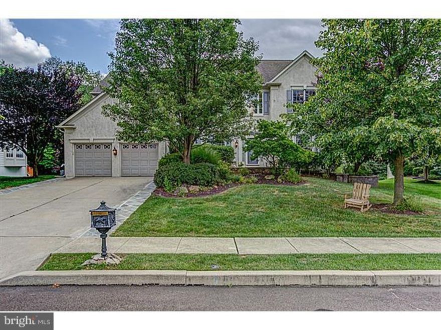 Superior Buckingham Model, Ideally Located in Cul-De-Sac, within "The Reserve" Of Lafayette Hill. Enter into Stunning two story foyer overlooking impressive front staircase. Main Floor includes Gourmet Kitchen with Beautiful Tile Flooring, lots of 42" Wood Cabinets, Granite Countertops, extra large sink, five burner range, double wall oven, eat-in dining area opening to picturesque back yard patio, back staircase to upstairs. Sunny two story Family Room (off of kitchen) with custom built-in cabinetry, office (or Music Room), 1/2 Bath, cozy sitting room, gorgeous dining room with beautiful wood work, butler pantry, laundry, mud room and garage. Second floor includes a fabulous Master Bedroom with vaulted ceiling, large walk in closet and amazing renovated Master Bath including radiant limestone flooring, frameless shower, custom his and her sink cabinets, beautifully tiled walls. Three additional large bedrooms; two bedrooms share Jack and Jill bathroom and the fourth bedroom has own bathroom. Finished walk out basement with fifth bedroom and full bath. Backyard resembles Spa with Tranquil Setting. Walk out to Covered Portico overlooking gorgeous pool, hot tub, and Fenced In Yard. Much attention has been paid to detail. Lots of upgrades including high end lighting package, beautiful tile flooring on the Main Level, extensive landscaping, retractable center hall light fixture (Electronically lowers for easy cleaning) 9ft ceilings on all levels, custom designed closets, garage tech system on garage walls. TRULY MOVE IN READY.