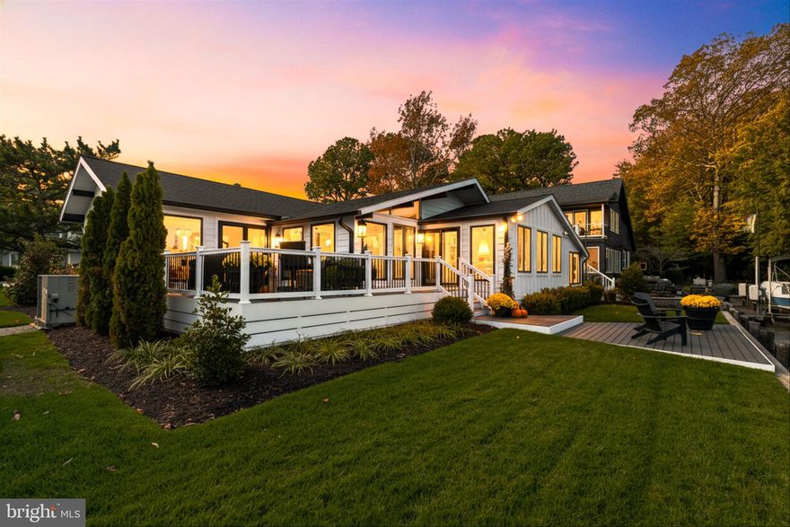 Life is better by the water! So here it is, the single story waterfront with expansive views that you have been waiting for which is located just across the water from the Ocean Pines swim and racquet facility. Upon entering this fully remodeled home, you are greeted by the wall of windows in the back of the home with the most amazing water views. The back deck is the perfect spot to enjoy the sunrise and the formal living room is the perfect spot to enjoy a waterfront meal. This 3 bedroom with 1,5 bathrooms has so many recent upgrades including new roof, siding, windows, doors, sod with irrigation and trex decking for low maintenance. Located at the end of a Cul-De-Sac with very little traffiic which makes for peaceful livng.   The bulk head is still in great shape, however, the association will be replacing this next year and it's the perfect time to configure it how it suits your needs. Life is better with your boat parked just outside of the back door. The vaulted ceilings  and exposed beams make for the most cozy feeling home in the area.  Ocean pines also has all the amenities you could ever want including, 5 pools, yacht club, marina, fitness center, racquet sport complex, farmers market, scenic nature trails, golf course and oceanfront beach club just 8 miles away in Ocean City. Local attractions are just around the corner as the world famous Ocean City boardwalk is 9.6 miles, Assateague National Seashore with the wild ponies just 13 miles, Atlantic General Hospital is just 7.1 miles and downtown Berlin which has has shopping and dining and has been voted one of the coolest small towns in America is just 8.5 miles. The good life awaits and Ocean Pines was recently voted one of the safest communities as it has its own police force and 2 fire departments! It just doesn't get any better than this and after all....You Deserve It!