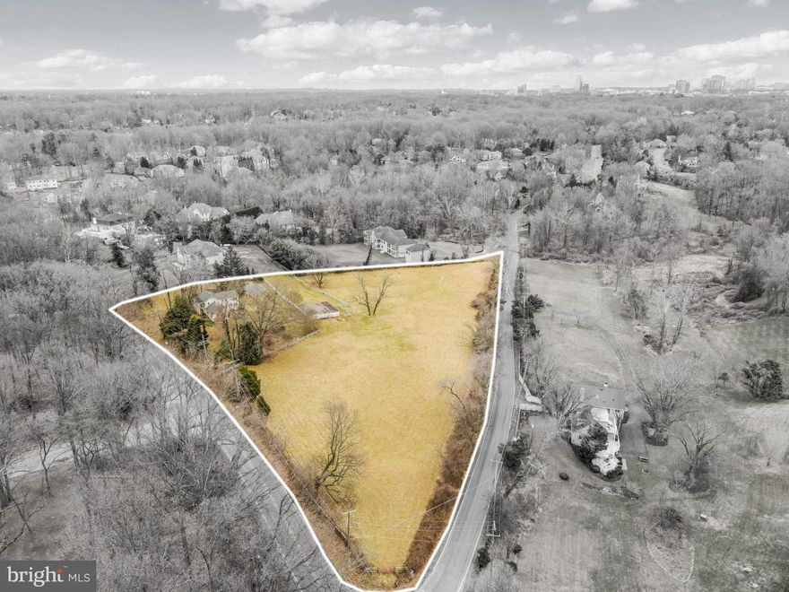 Incredible Opportunity to own 5 Beautiful Acres, ZONED R-1  in McLean.  Value is in the Land. Great Building Potential . Preliminary Engineering  Work has been done. (see documents)  Proposed for  4 lovely Homesites. Gas is Currently at the Property and  Public Water is located in Georgetown Pike. The Current home has Well & Septic.   The property has  outbuildings including a Separate , Private Office with a Loft and a Barn.   There is an inground Pool for Summertime Fun.
The Lovely, Renovated Home was built in 1880 and has been expanded  and updated with all of the comforts of modern living. The Kitchen has granite Countertops and all of baths have been updated.  The Primary Bedroom has a cathedral ceiling and an ensuite bath with Jacuzzi Tub,  All New HVAC System. The Home, all Conveyances and Pool are being Sold in As Is Condition. DO NOT WALK THE LOT WITHOUT AN APPOINTMENT WITH THE LISTING AGENT. *** The home is owner occupied** No Sign On Property